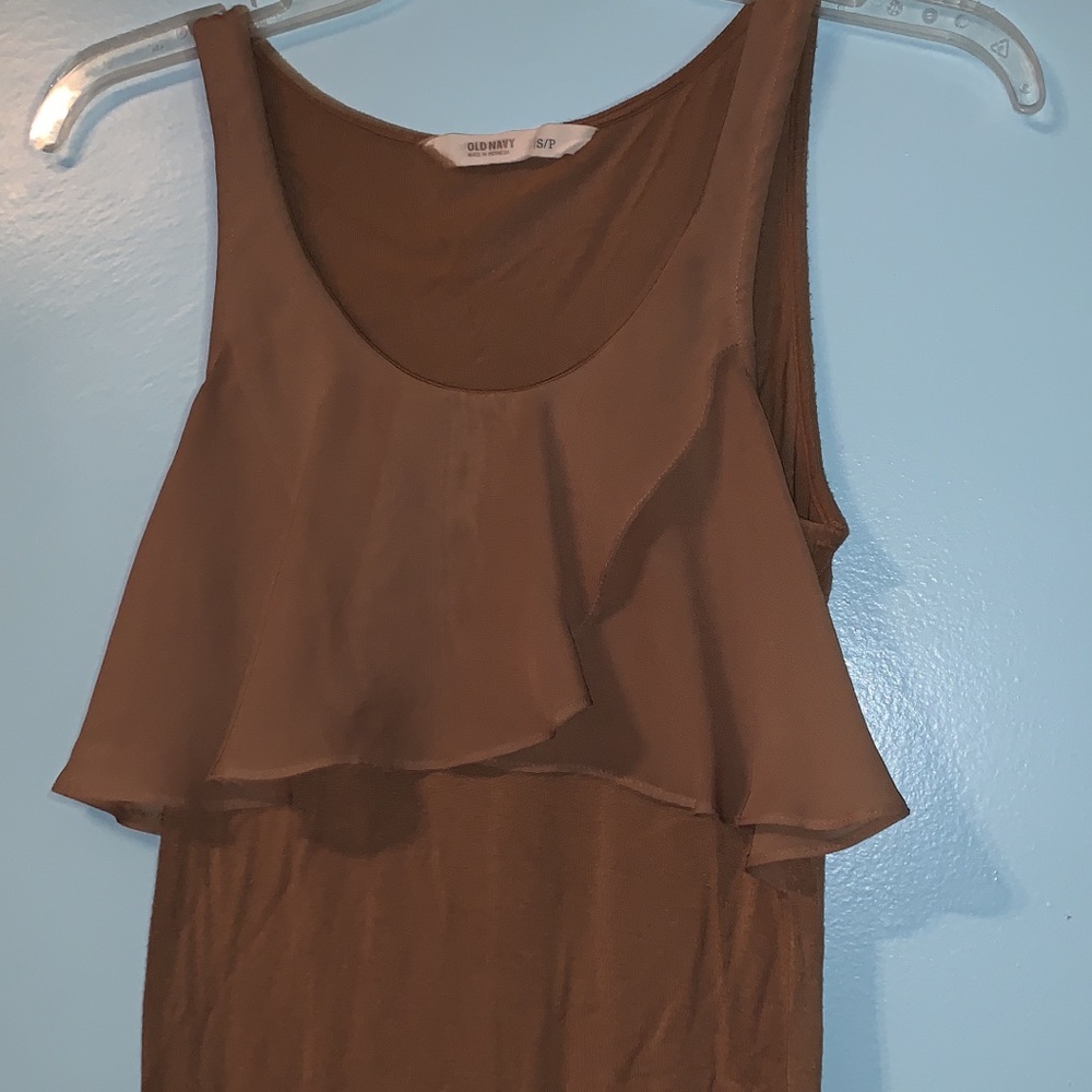 ruffle tank top